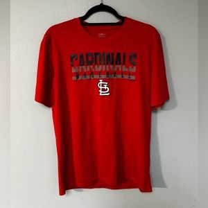 Cardinals Baseball Red Short Sleeve T shirt Genuine Merchandise XL